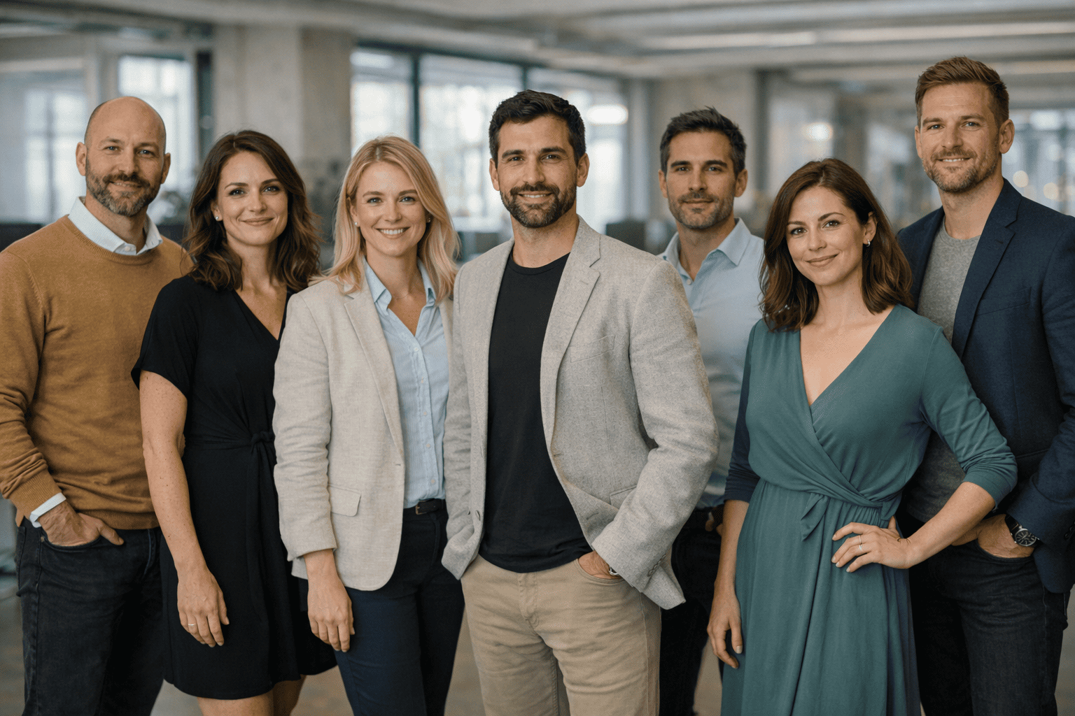 Team working on AI trading platform — Rookholm